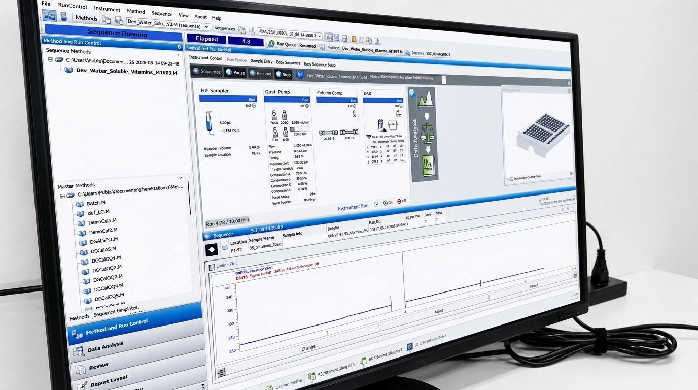 Custom Method Development at the Vertex laboratory