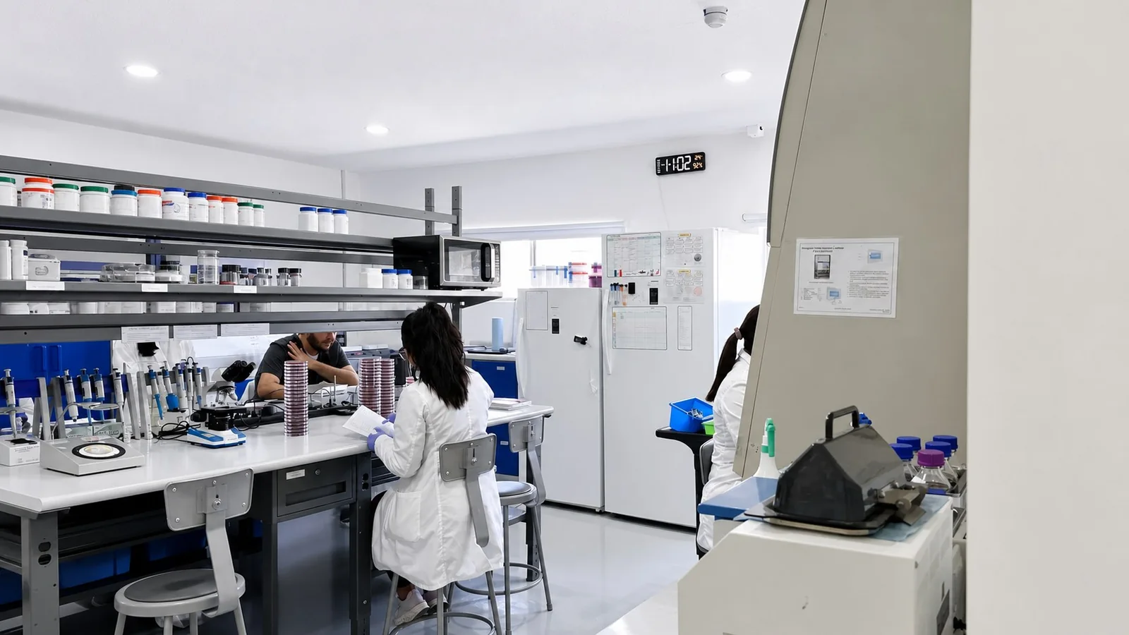 Overview of the Vertex analytical laboratory